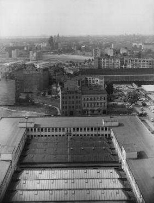 360° Panorama, Bild 19 von 21. Blick vom GSW-Hochhaus. Berlin-Kreuzberg, Charlottenstraße