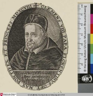 Clemens VIII. Papa Florentinus Opt. Max. Pontifex Et Princeps MDXCVIII