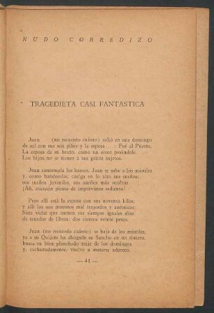 Tragedieta casi fantástica
