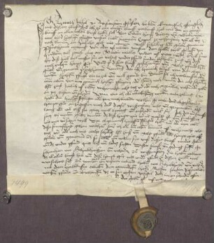 Gültverschreibung von Heinrich Bühel, wohnhaft zu Weißenstein, über acht Pfund Heller Hauptgut, für das er jährlich acht Schilling Heller an die Heiligenpfleger Unserer Lieben Frauen Kapelle zu Weißenstein zahlt.