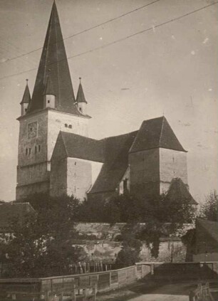 Rumänien. Heltau (Cisnădie, Siebenbürgen). Kirchenburg