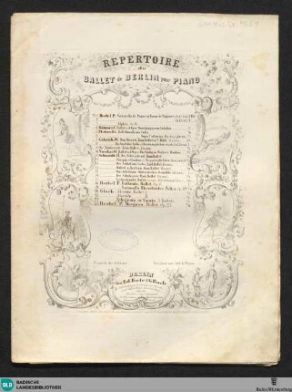 Potpourri aus Morgano : Ballet; op. 24