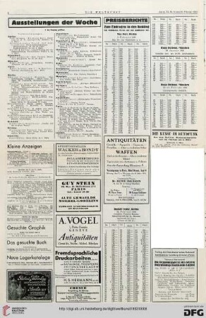 Nr. 9 (28. Feb. 1932), S. 4: Preisberichte