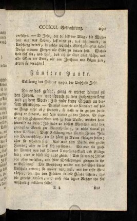 292-299, Jesu Schweigen vor dem Pilatus.