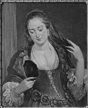 Das Mädchen mit dem Spiegel (Allegorie der Vanitas)