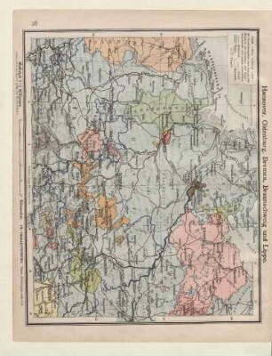 Hannover, Oldenburg, Bremen, Braunschweig und Lippe