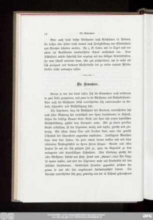 Die Bewohner.