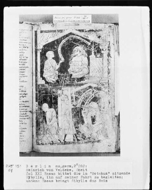Heinrich von Veldeke, Eneide — ---, Folio 21rectoBildseite