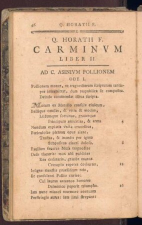 Carminvm Liber II.