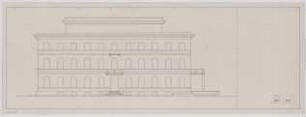 Troost, Paul Ludwig; München, Arcisstr. 12; Führerbau der NSDAP - Seitenansicht