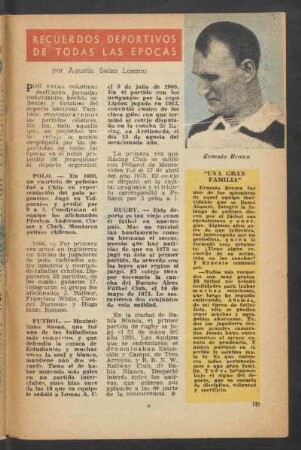 Recuerdos deportivos de todas las épocas