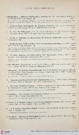 Buch und Schriftwesen (Nr. 1-64)
