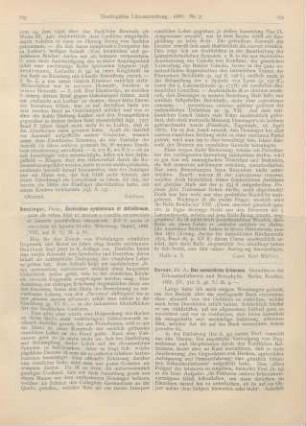 170-172 [Rezension] Dorner, August, Das menschliche Erkennen