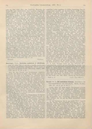 170-172 [Rezension] Dorner, August, Das menschliche Erkennen