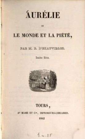Aurélie ou le Monde et la Piété
