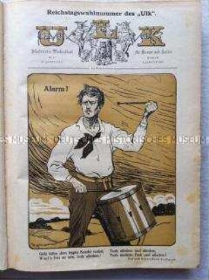 Satirezeitschrift Ulk, 41. Jg. 1912