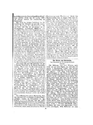 Zur Reform des Schuljahres : (Schluss)