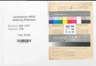Entnazifizierung Ernst Lotz , geb. 01.09.1906 (Polizist)