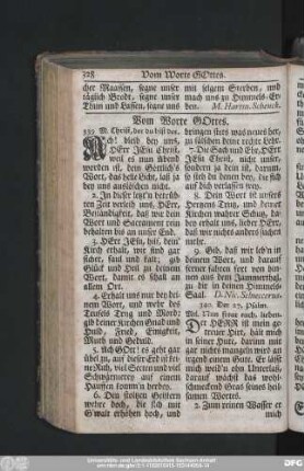 Vom Worte Gottes.