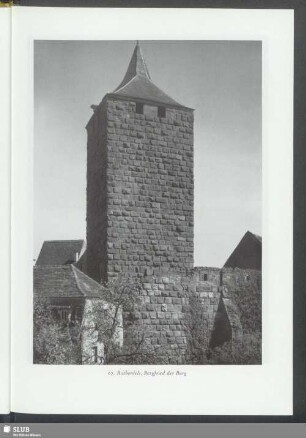 Rothenfels, Bergfried der Burg