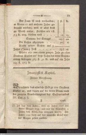 Zwanzigstes Kapitel.