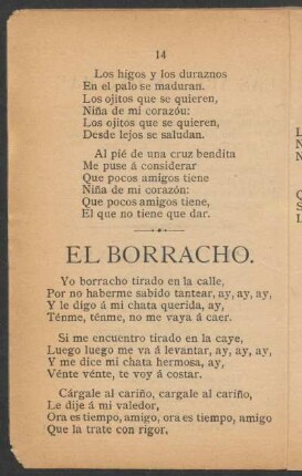 El Borracho.
