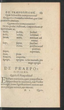 De Praepositione.