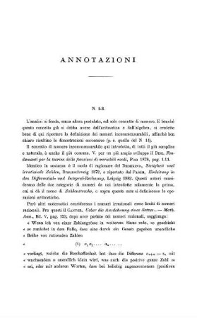 Annotazioni.