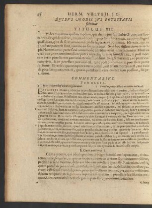 Quibus Modis Ius Potestatis solvitur. Titulus XII.