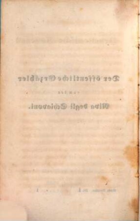 Venetianische Novellen, 1