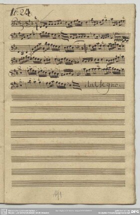 24. Binder, Christlieb Siegmund, Instrumentalstücke, D-Dur <3. Polonaise>