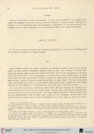 Arcs et voutes
