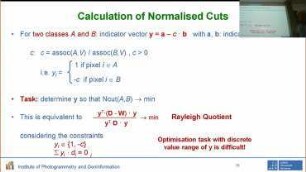 Region Segmentation II - Part I