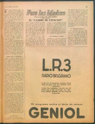 Los primeros calores