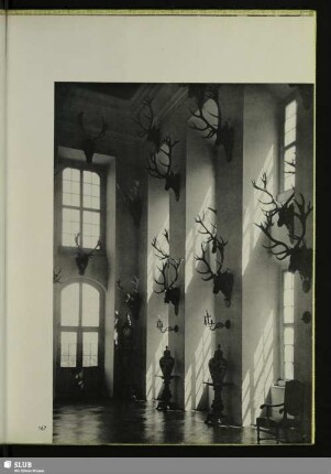 167 Schloß Moritzburg. Der Steinsaal