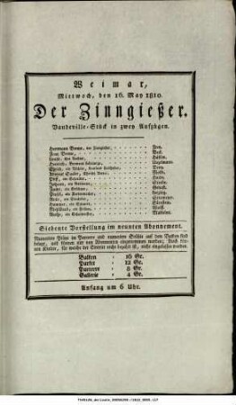 Der Zinngießer