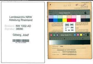 Entnazifizierung Josef Gilberg, geb. 25.09.1887 (Staedt.Angest.)