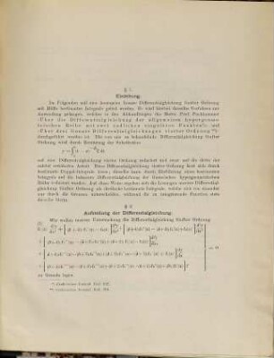 Eine lineare Differentialgleichung fünfter Ordnung mit zwei endlichen singulären Stellen
