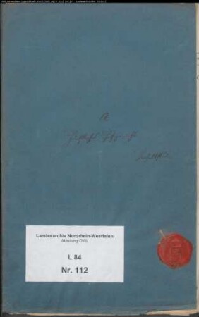 Verschiedene Forderungen, Depositen- und Testamentssachen