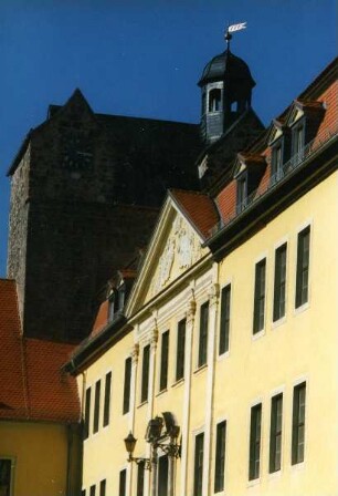 Ballenstedt - Teilansicht des Schlosses : Teilansicht des Schlosses. Aufgenommen in Ballenstedt