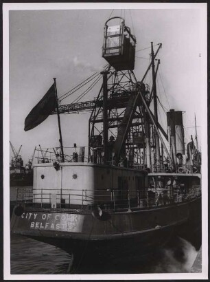 Irisches Schiff am Überseehafen Bremen