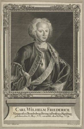 Bildnis des Carl Wilhelm Friederich