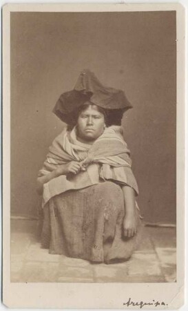 Indianerin von La Paz
