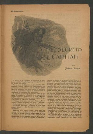 El secreto del capitán : Ilustraciones de Wallace.
