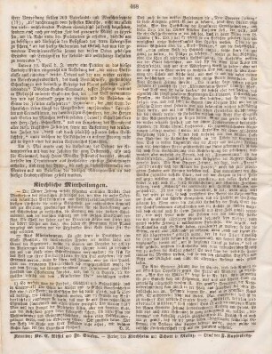 468 Kirchliche Mittheilungen