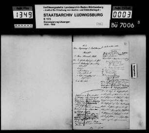 Schuldenwesen der Teilgemeinde Rötenhof, Gemeindebezirk Bibersfeld