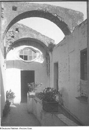 Ein Hausflur auf Capri