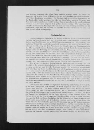 Steinkohlen.