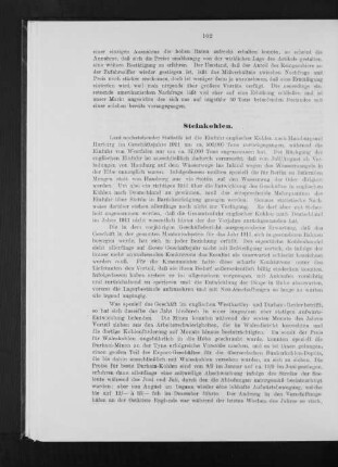 Steinkohlen.