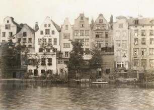Danzig (Gdansk). Röpergasse, Mottlauseite